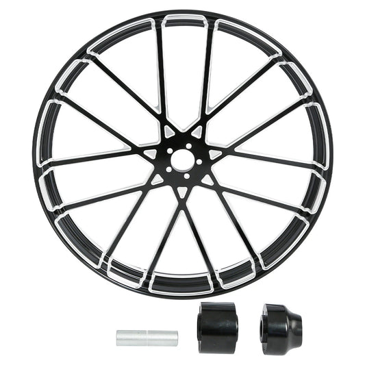 26"x3.5" Front Wheel Rim Hub Single Disc Fit For Harley Road Glide ABS 1997-2021