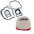Cylinder Clutch Cover Gasket Kits With Air Filter For Yamaha TTR125 00-20