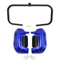 Blue Lower Vented Fairings Engine Guard Crash Bar Fit For Harley Touring 1997-08