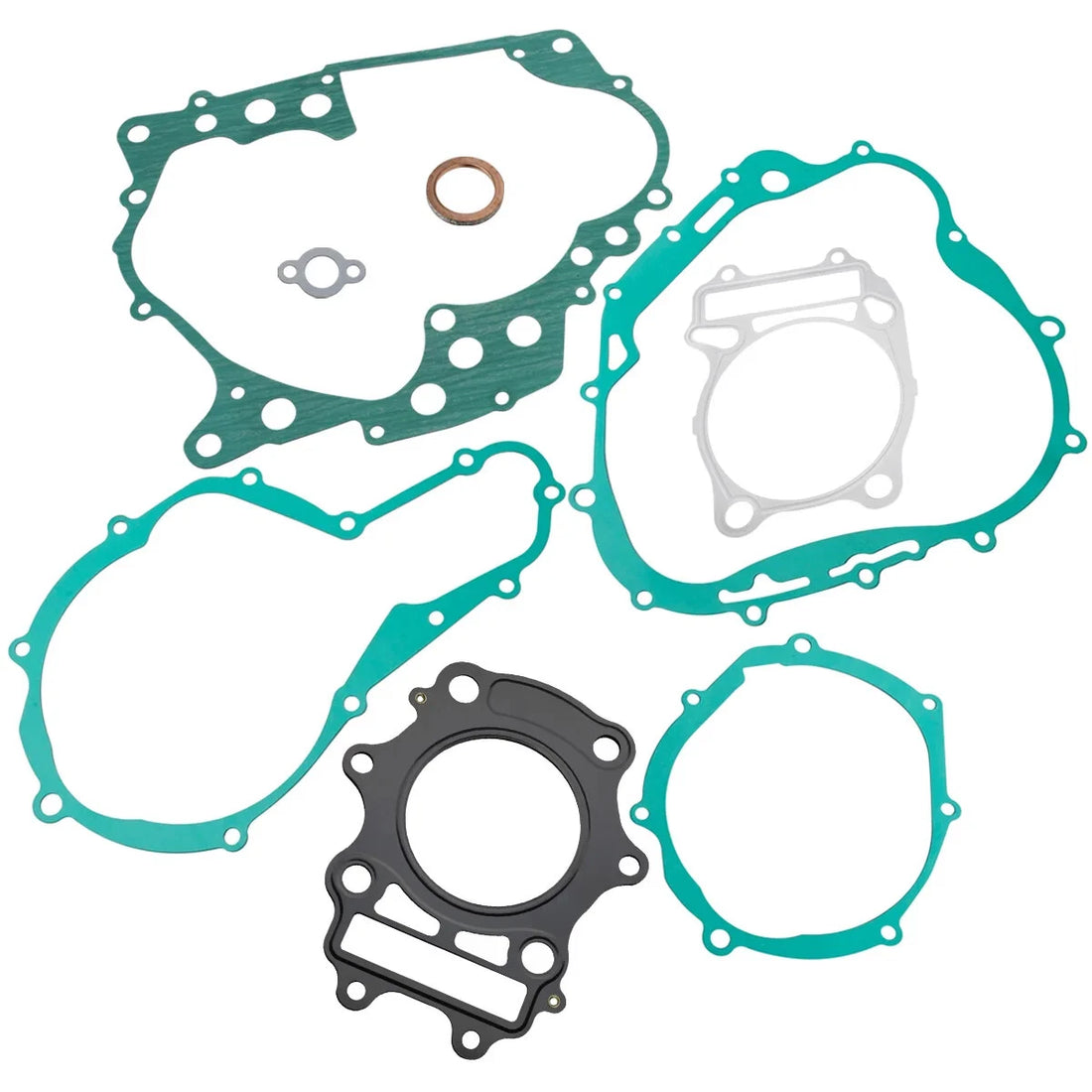 Cylinder Crankcase Engine Cover Gasket Kits Set For Suzuki DR250 1990-1995