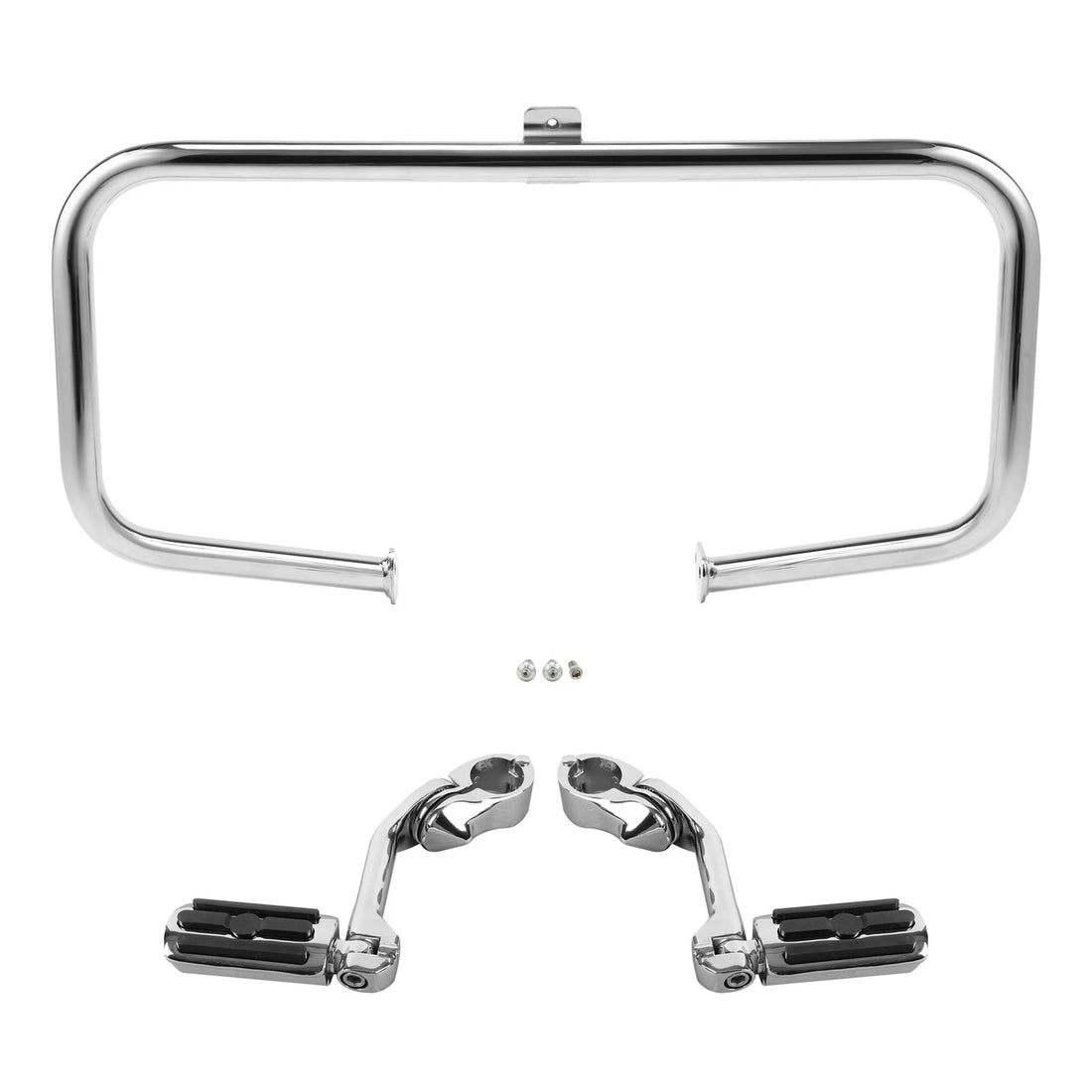 Highway Engine Guard Crash Bar Footpegs Mount Fit For Harley Touring 1997-2008