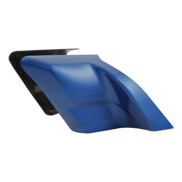 Stretched Side Fairing Cover Fit For Harley Street Glide 2014-2023 Electric Blue