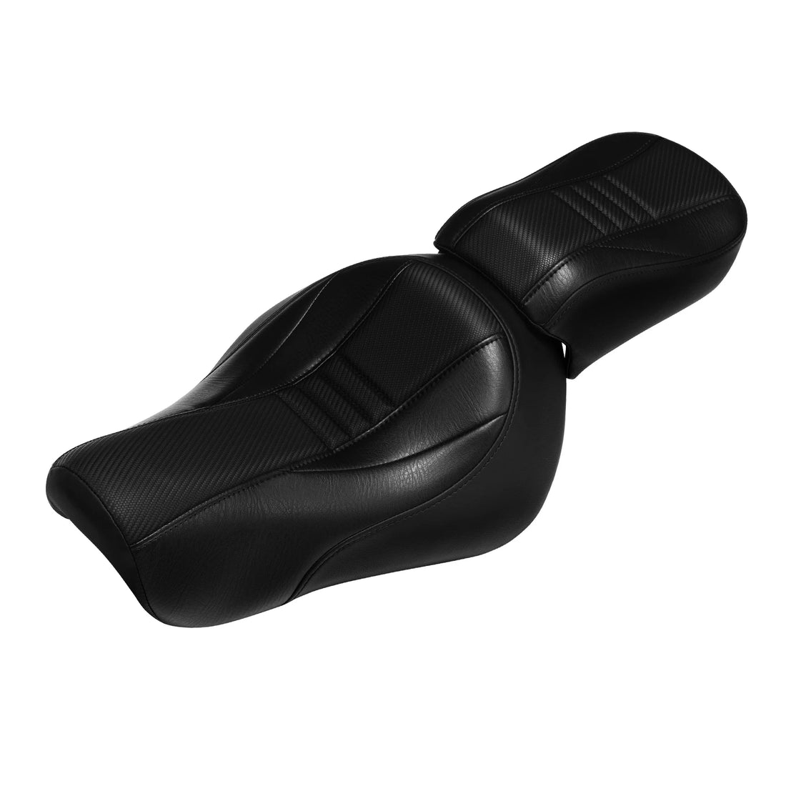 Black Driver & Passenger Seat Fit For Harley Iron 883 XL883N 2016-2022 2021 2020