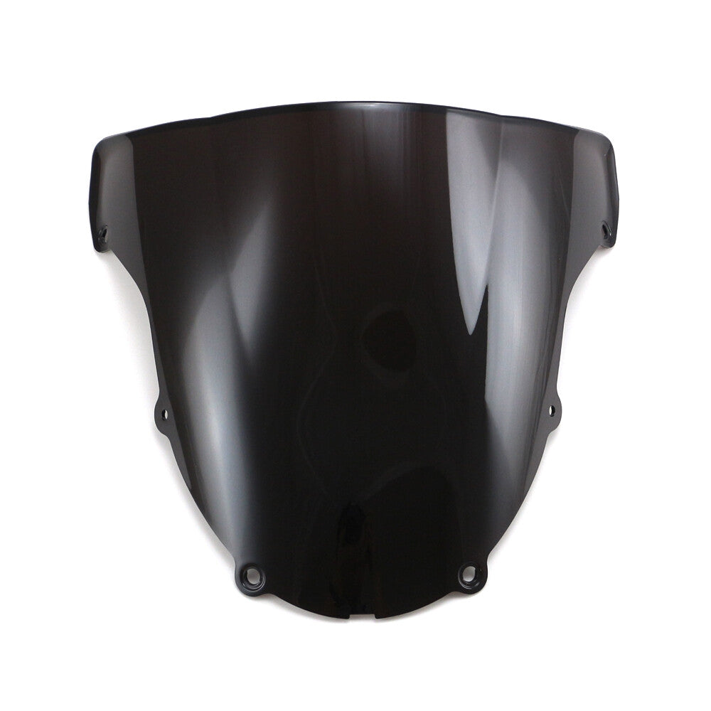 Motorcycle Windshield Windscreen For Kawasaki Ninja ZX-6R 2003-2004 Black