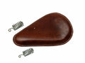 Leather Front Rider Solo Seat Fit For Royal Enfield Classic 350cc 500cc