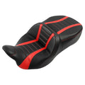 Black Red Driver Passenger Seat Fit For Harley Touring Road Glide King 2009-2023