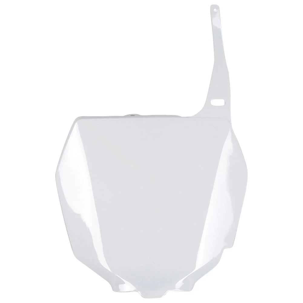 UFO Front Number Plate White For Suzuki RM250 2001-2008