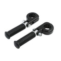 1 1/4" Highway Engine Guards Foot Pegs Mount Clamps For Harley Touring Yamaha