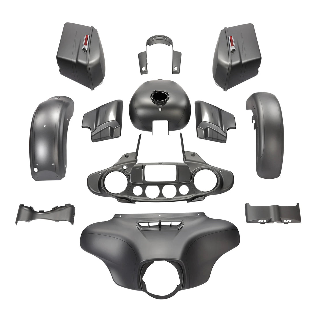 Fairing Body Kit Fit For Harley Street Glide Special FLHXS 14-24 Charcoal Denim