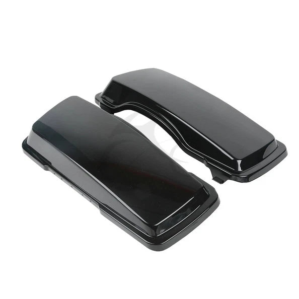 Vivid Black Upper Saddlebag Lid Cover Fit For Harley Touring Road Glide 94-13 12
