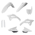 Acerbis 2858921035 Full Plastic Kit White/Black