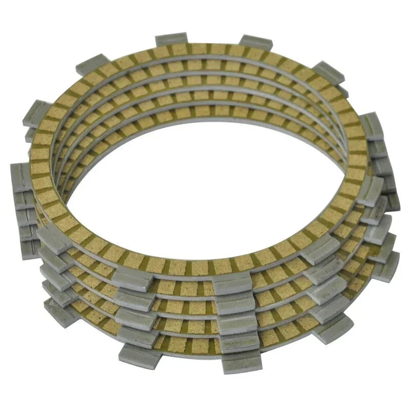 5Pc Friction Clutch Plate For Yamaha SR250 Exciter 250 1982 SRX250 1987 XT250 84