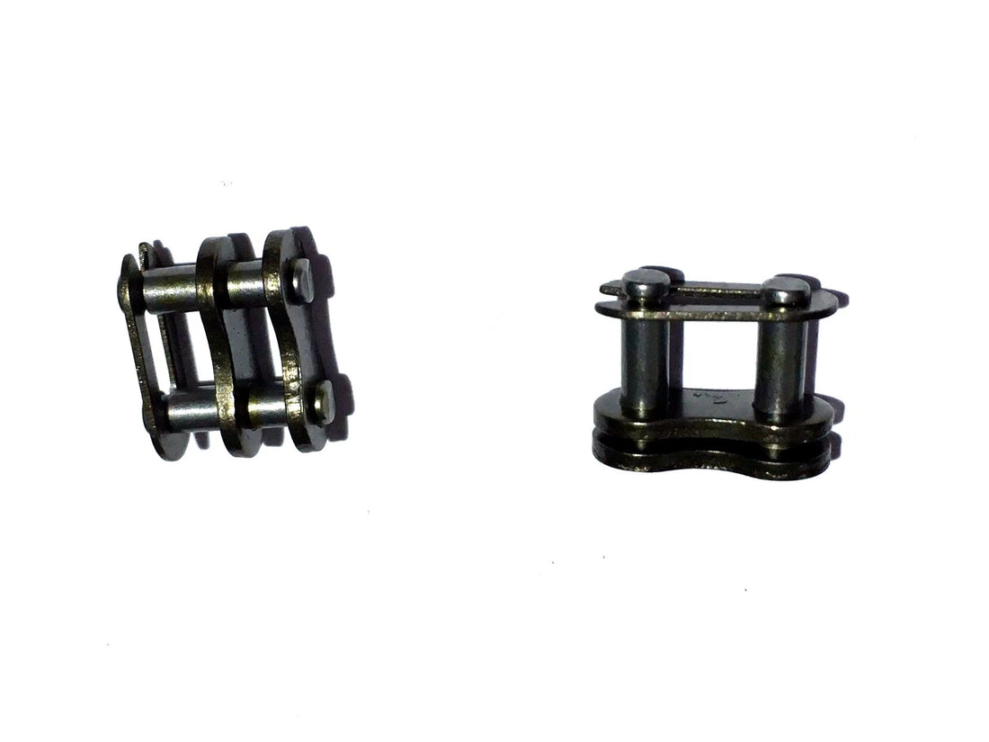2 uds 25H eslabón maestro de cadena scooter de 2 tiempos ciclomotor Mini bicicle