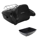 King Trunk Backrest Luggage Rack Fit For Harley Electra Glide 2009-13 Black