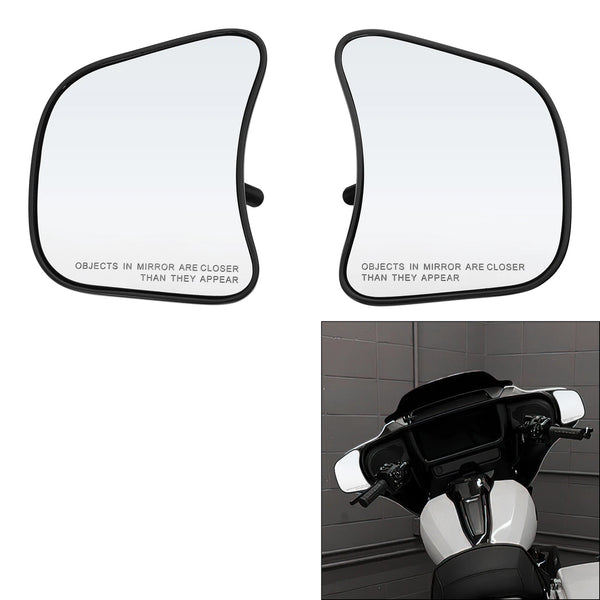 Batwing Fairing Mount Mirrors Fit For Harley Street Glide Flhx 2024-2026