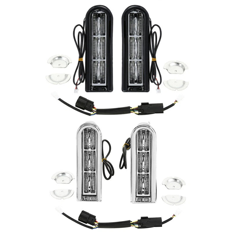 LED Saddlebags Insert Support Lights Fit For Harley Road King Glide 2014-2024 23