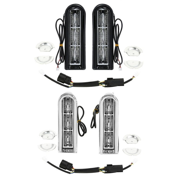 LED Saddlebags Insert Support Lights Fit For Harley Road King Glide 2014-2024 23