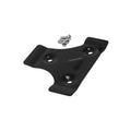 Black Sissy Bar Backrest Mounting Bracket Plate Fit For Harley Touring Softail