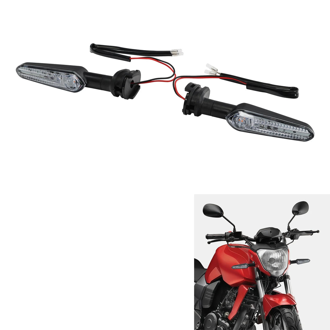Turn Signals Blinker Light Fit For Yamaha Yzf R1 R6 R6S R3 R7 R25 MT-09 FZ1 FZ16