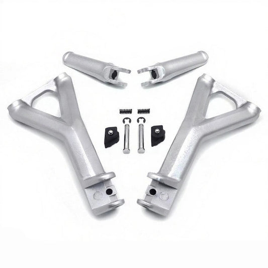 Ducati Panigale V4/S Motorcycle Rear Foot Pegs Bracket Silver Fit For 2018-2023