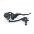 7/8"22mm Black Motorcycle Handlebar Brake Master Cylinder Clutch Lever Reservoir