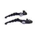 Pair Chrome Skull Brake Clutch Lever For Yamaha V-Star 650 1100 Custom 1999-2009