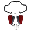 Mustache Engine Guard Red Lower Vented Fairings Fit For Indian Chieftain 2014-18
