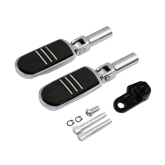 Fit For Harley Softail Slim Fls 2012-2017 Rear Passenger Foot Pegs Mount Bracket