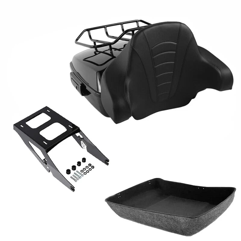 Chopped Trunk Backrest Mount Fits For Harley Sport Glide Flsb 2018-2021