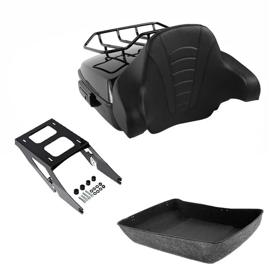 Chopped Trunk Backrest Mount Fits For Harley Sport Glide Flsb 2018-2021