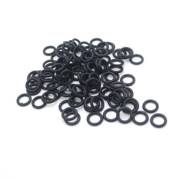 100 Pcs Engine Transmission Primary Twin Cam Oil Drain Plug O-Ring For Harley