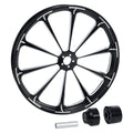 32" Front Wheel Rim Single Disc Hub Fit For Harley Touring Road King Glide 97-21