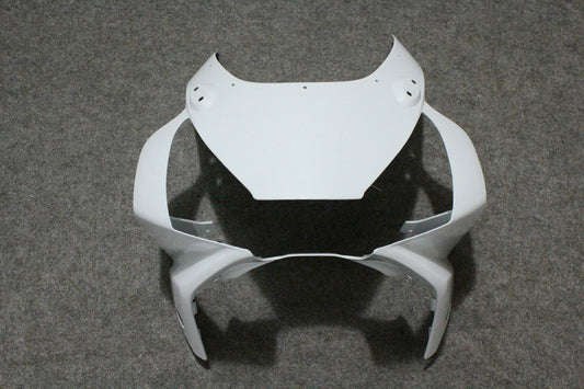 Front Headlight Fairing for Honda CBR954RR 2002 2003 Unpainted Upper Nose Cowl