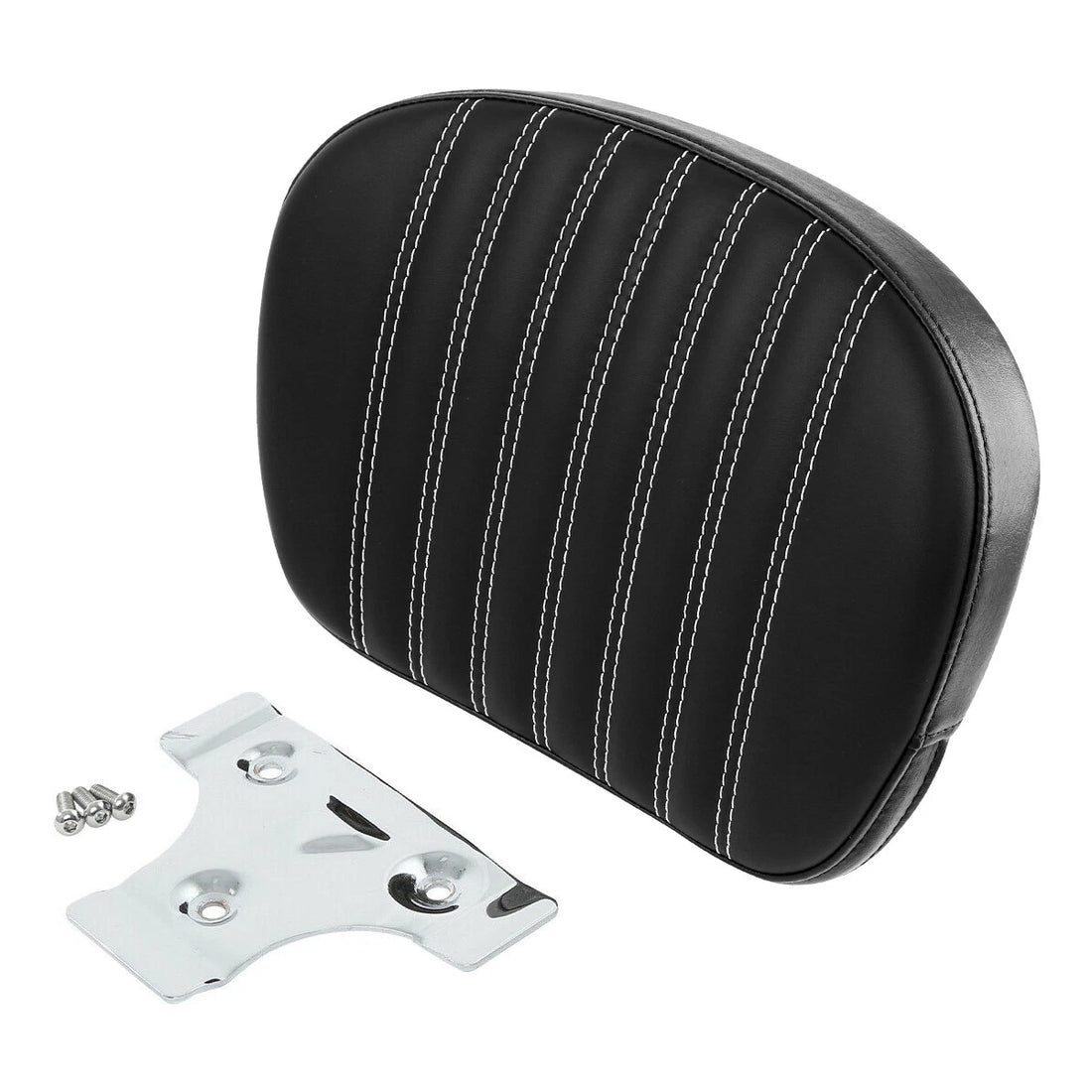 Passenger Sissy Bar Backrest Pad Fits For Harley Davidson Street Road Glide King