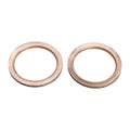 2pcs Exhuast Pipe Gasket for Yamaha XV750 81-83 88-97 XVS1100 99-09 YXM700 14-24