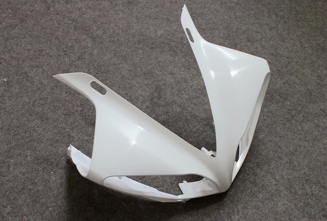 Front Headlight Fairing for Yamaha Yzf R1 2009-2011 10 Unpainted Upper Nose Cowl