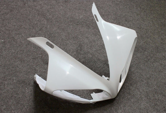 Front Headlight Fairing for Yamaha Yzf R1 2009-2011 10 Unpainted Upper Nose Cowl