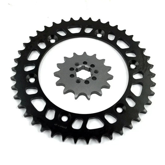 15T/42T Front Rear Sprocket for Suzuki DR650 SE-T,V,W,X,Y,K1-K9,L0-L9,M0 96-22