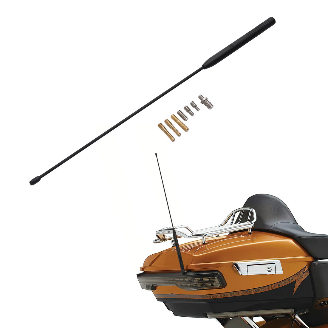 Antenna Kit Fit For Harley Touring Road King Street Electra Road Glide 1986-2023