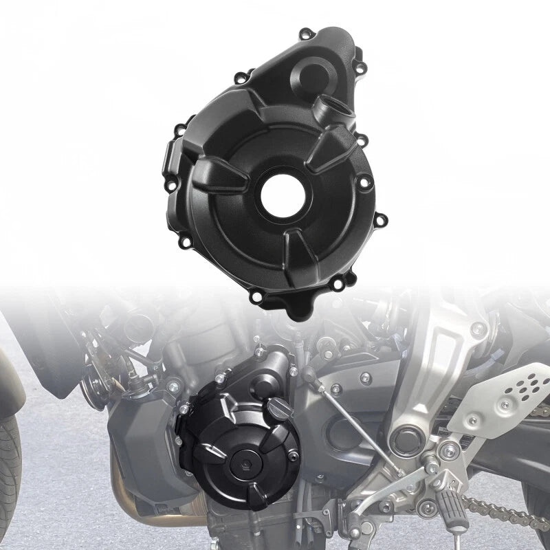 Left Engine Stator Cover Crankcase Fit For Yamaha FZ07 2015-2017 MT07 2015-2020