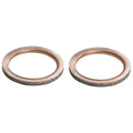 Exhaust Pipe Gasket For YAMAHA VS1300 07-18 XVS950 09-17 BOLT XVS95 15-23