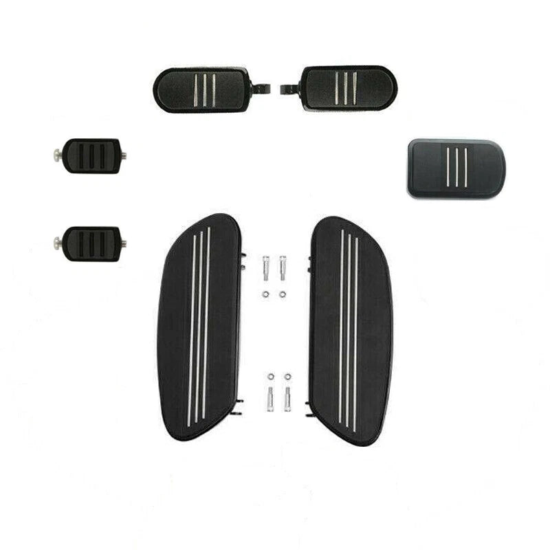 Driver Footboard Foot Peg Shifter Peg Brake Pedal Fit For Harley Road King 86-25