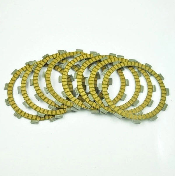 8 PCs Clutch Plate Kit for Yamaha SR400 01-21 SR500 80 XT500 81-82 XZ550R 82-83