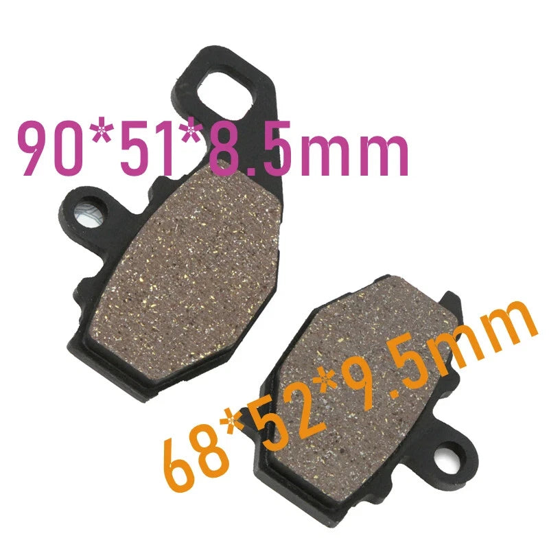 Rear Brake Pads For Kawasaki ZR400 93-95 ZRX400 98-01 ZXR400 93-94 ZR550 92-99