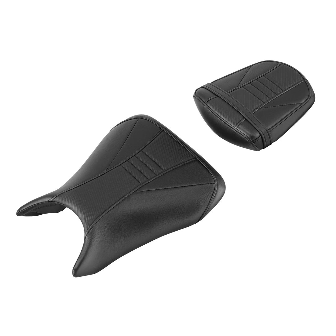 Black Driver & Passenger Seat Fit For Yamaha Yzf R6 2003-2005 Yzf R6S 2006-2009
