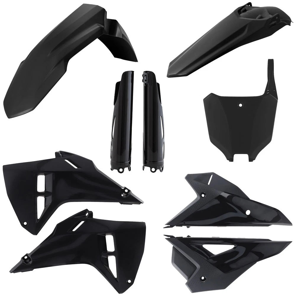 Acerbis 2985980001 Full Plastic Kit Black