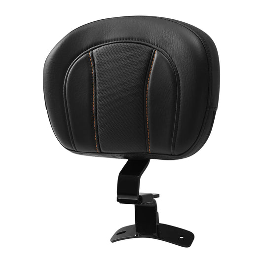Driver Rider Backrest Pad Fit For Harley Touring Cvo Street Road Glide 09-23