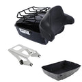 King Trunk Backrest Pad Mounting Rack Fit For Harley Touring 2014-2026 2025 2024