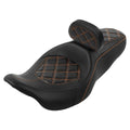 Driver Passenger Seat Rider Backrest Fit For Harley Touring Street Glide 2009-23