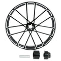 26" x3.5" CNC Front Wheel Rim & Hub Single Disc Fit For Harley Touring 1997-2021